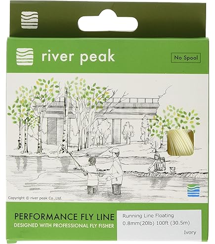 フライライン、スペイライン、リバーピーク river peak(リバーピーク) フライフィッシング用 ランニング